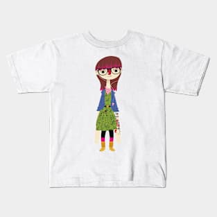 Bimbiminkia Hipster Kids T-Shirt